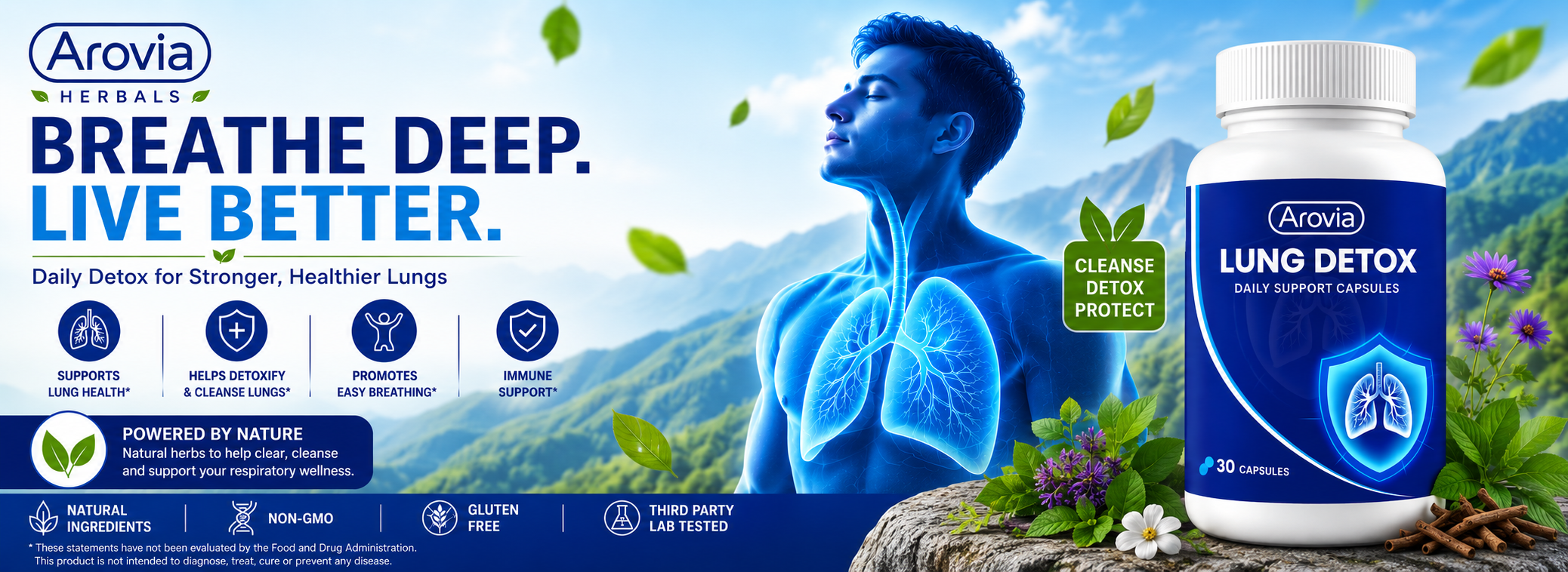 Arovia Herbals Product Banner