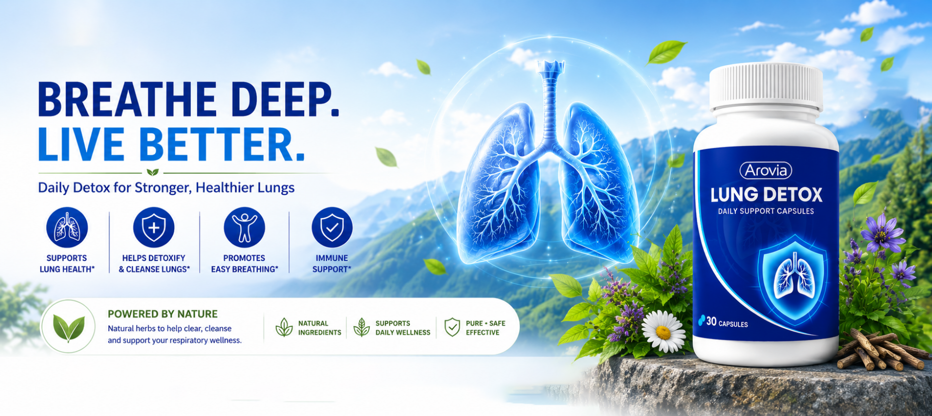 Arovia Herbals Banner